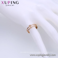 15123 xuping latest fashion style rose gold stainless steel ring jewelry